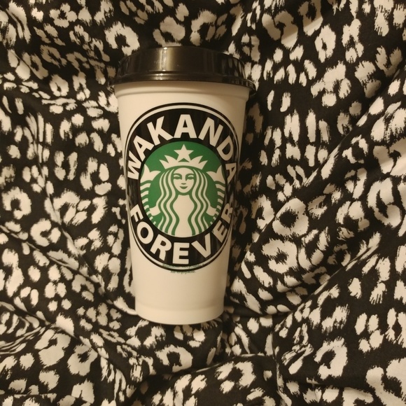 Custom Black Panther cup - Picture 5 of 5